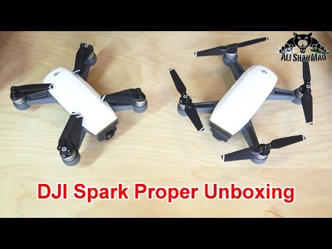 DJI Spark Mini Drone Unboxing - UCsFctXdFnbeoKpLefdEloEQ