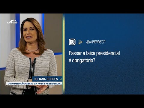 A passagem da faixa presidencial é obrigatória? A passagem da faixa presidencial é obrigatória?