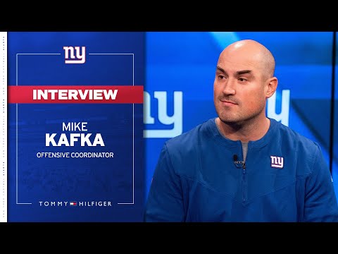Offensive Coordinator Mike Kafka's Vision for the Giants' Offense video clip