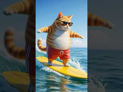 Goofy Cat Thinks He’s Cool 💀 | #cat #catshorts #funnycats