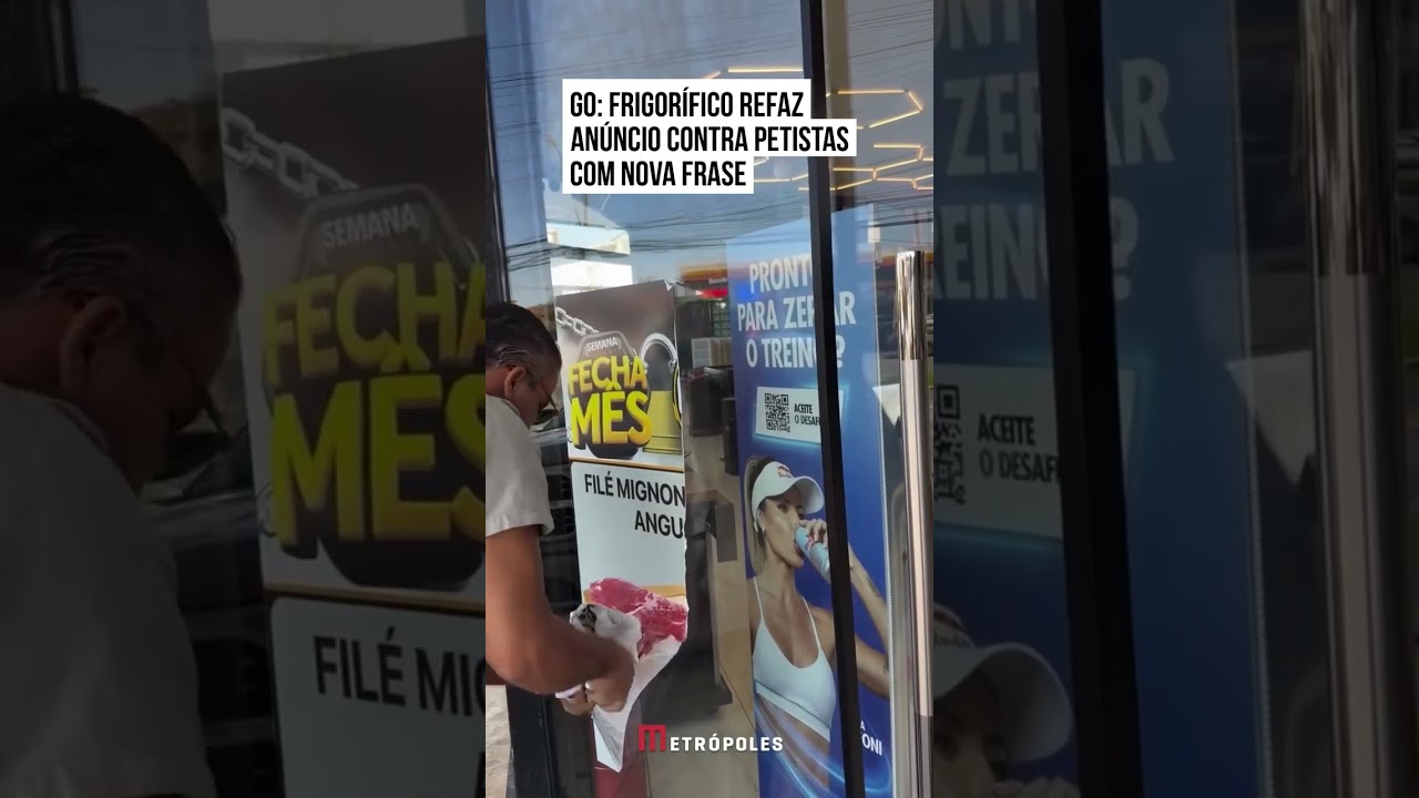 GO Frigorífico refaz anúncio contra petista com nova frase