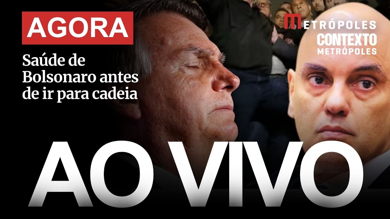 AO VIVO Governo do DF pede a Moraes para avaliar saúde de Bolsonaro antes de ida à Papuda TV Online AO VIVO Governo do DF pede a Moraes para avaliar saúde de Bolsonaro antes de ida à Papuda