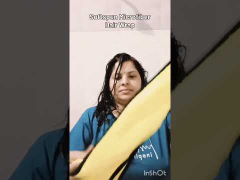 Ultimate Softspun Microfiber Bath Towel And Hair Cap 280 GSM ||  #diy #skincare  #haircare