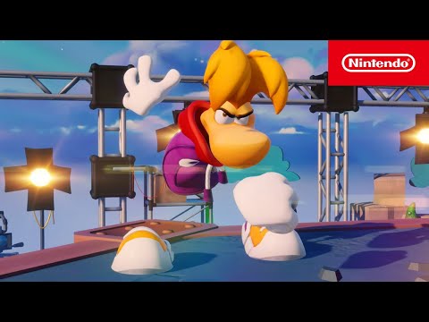 Mario + Rabbids Sparks of Hope DLC 3: Rayman in the Phantom Show - Reveal Trailer - Nintendo Switch
