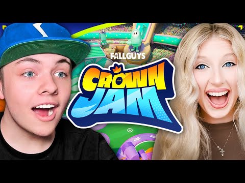 Fortnite X Fall Guys Crown Jam Livestream With HappyHappyGal & Stentric