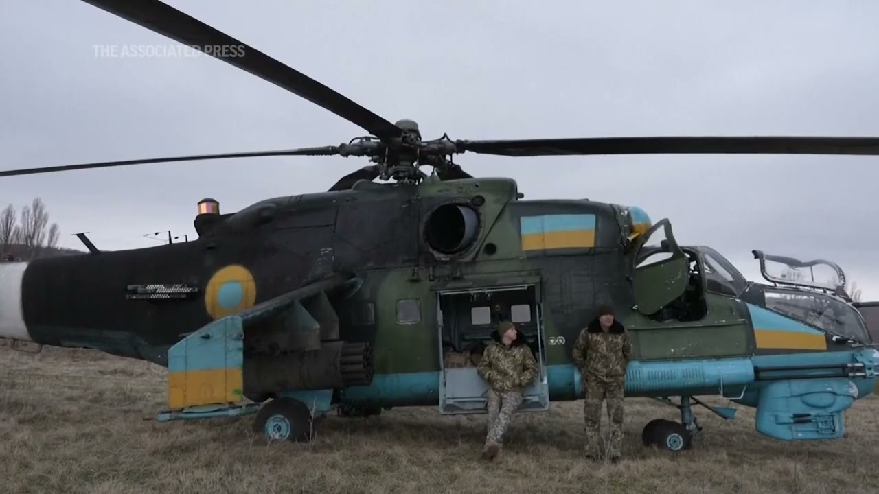Soviet-era helicopters used by Ukraine in battle