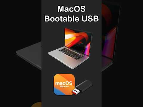 How To Create a Bootable USB for MacOS #shorts #tutorial #2023