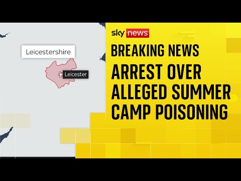 Man, 76, arrested after eight children taken to hospital at summer camp