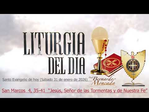 Marcos 4, 35-41 — Jesús calma la tormenta en el mar y pregunta a sus discípulos por su fe.