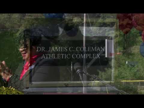 channeltougaloo Live Stream Dedication of the Dr. James C. Coleman Athletics Complex Entrance Sign