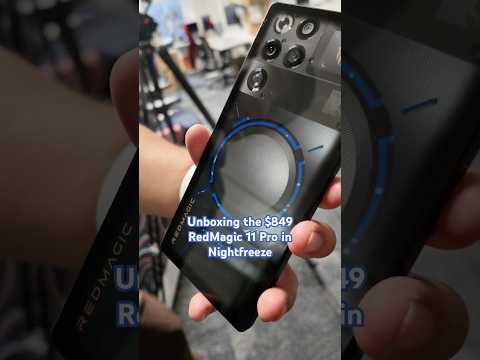 Unboxing the $849 RedMagic 11 Pro in Nightfreeze 🥶