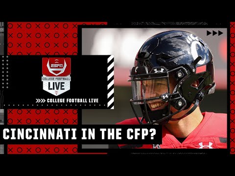 Cincinnati needs "style points" to make the College Football Playoff | College Football Live