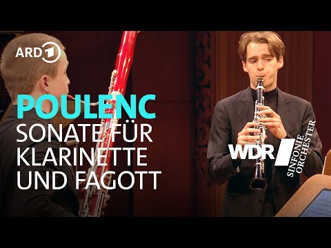 Poulenc - Sonate für Klarinette und Fagott | WDR Sinfonieorchester