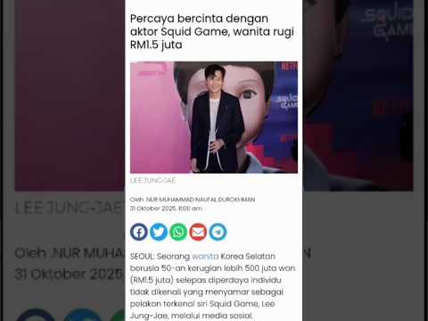 Info Selebriti.|Tertipu Cinta Squid Game.