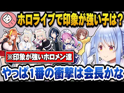 印象が強いホロメンを何人か挙げるもやはり1番印象が強かったのは桐生ココ会長と語るぺこら【ホロライブ切り抜き/兎田ぺこら/桐生ココ/フワモコ/火威青】
