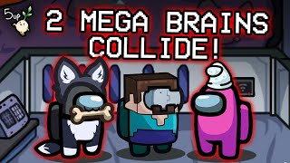 2 mega brains blame everything on a minecraft guy for a W