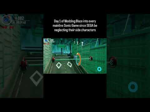 day one of modding blaze into every mainline sonic game until sega gives her her own game