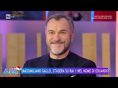 Massimiliano Gallo, la carriera e la vita privata - La Volta Buona 18/12/2023