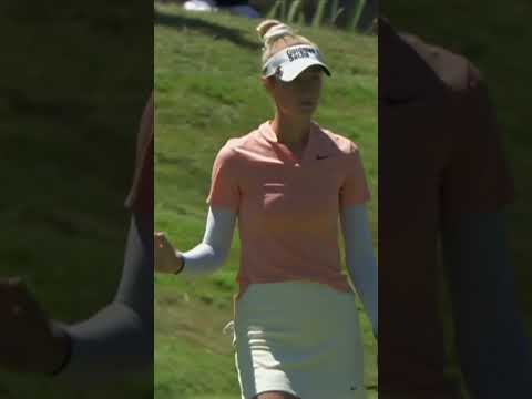 Nelly Korda from way downtown 🎯⛳