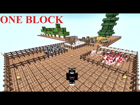 【マインクラフト ワンブロック】実況PART3 Icy Tundra!【Minecraft One Block】