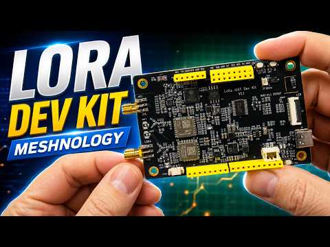 Meshnology LoRa AIOT Dev Kit — ESP32-S3, GPS, Sensors & Long Range Wireless!