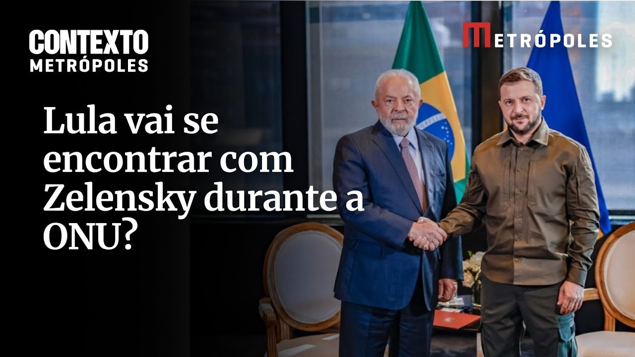Lula vai se encontrar com Zelensky durante a ONU? Pedido está em análise, diz governo