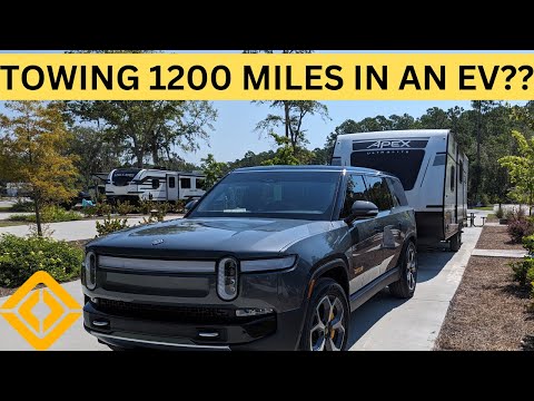 All-New Rivian R1S | Long Range Towing Test