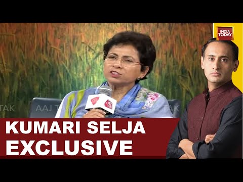 LIVE: Kumari Selja Exclusive Interview With Rahul Kanwal | Haryana Election News Live | India Today