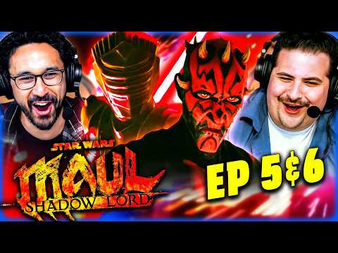 Star Wars: MAUL - SHADOW LORD EPISODES 5 & 6 REACTION! MARROK IS A BEAST!