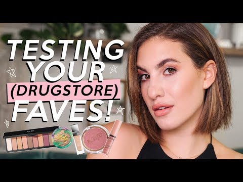 Testing MY SUBSCRIBERS FAVORITE DRUGSTORE Makeup! | Jamie Paige - UCzqyss12CyV4jZtrhpksF4Q