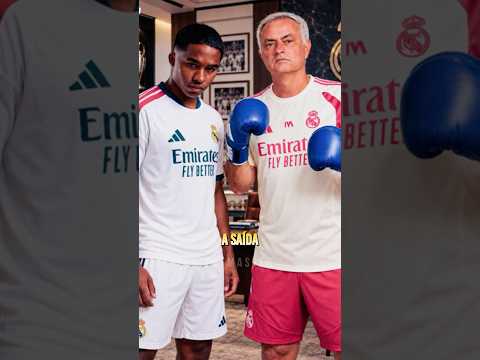 O Mourinho <strong>ta</strong> ENGANANDO o Endrick?