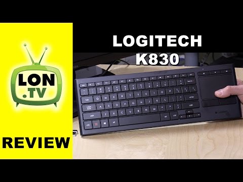 Logitech K830 Backlit Wireless Keyboard and Trackpad Review - Living Room / HTPC / bluetooth - UCymYq4Piq0BrhnM18aQzTlg