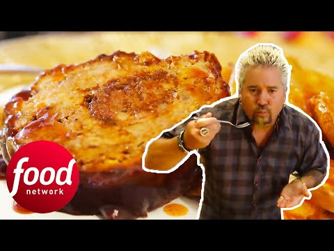Guy Makes An Extraordinary Andouille Brisket Meatloaf | Guy’s Big Bite