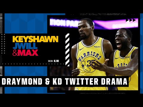 Reacting to Draymond's comments & KD's response on Twitter | Keyshawn, JWill and Max video clip