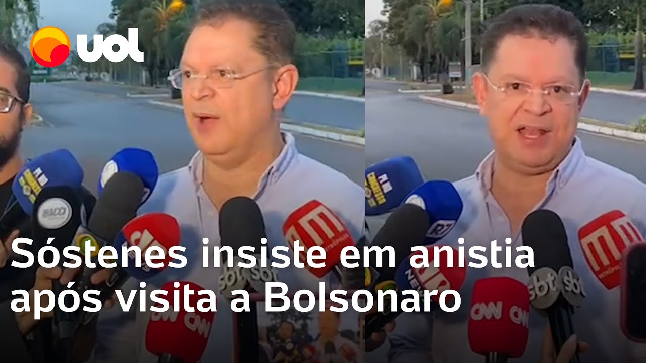 Sóstenes Cavalcante líder do PL na Câmara insiste em anistia após visita a Bolsonaro