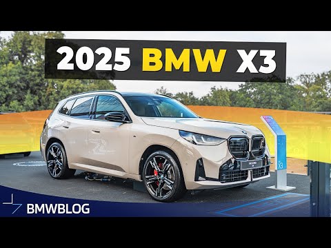 World Premiere: 2025 BMW X3 M50