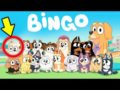 9 GEHEIMNISVOLLSTE FIGUREN, die du kennen musst! (BLUEY)