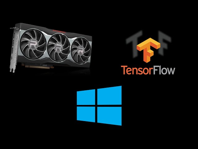 TensorFlow on a Radeon GPU