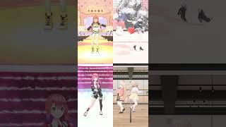 【にじさんじ】超最強の踊り方の違い【獅子堂あかり/ソフィア・ヴァレンタイン/倉持めると/矢車りね/町田ちま/切り抜き】