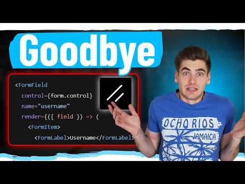 How To Use Shadcn’s NEW Field Component Like a Senior Dev