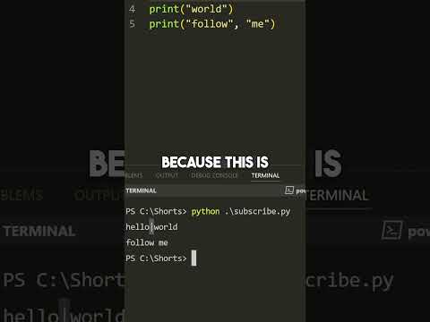 Did you know this about the Print function in Python