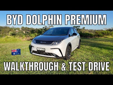 BYD Dolphin Premium Variant Australia Walkthrough and Test Drive