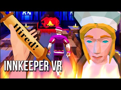 Innkeeper VR | I Hired A Cook And A Bard And They Burned My ...