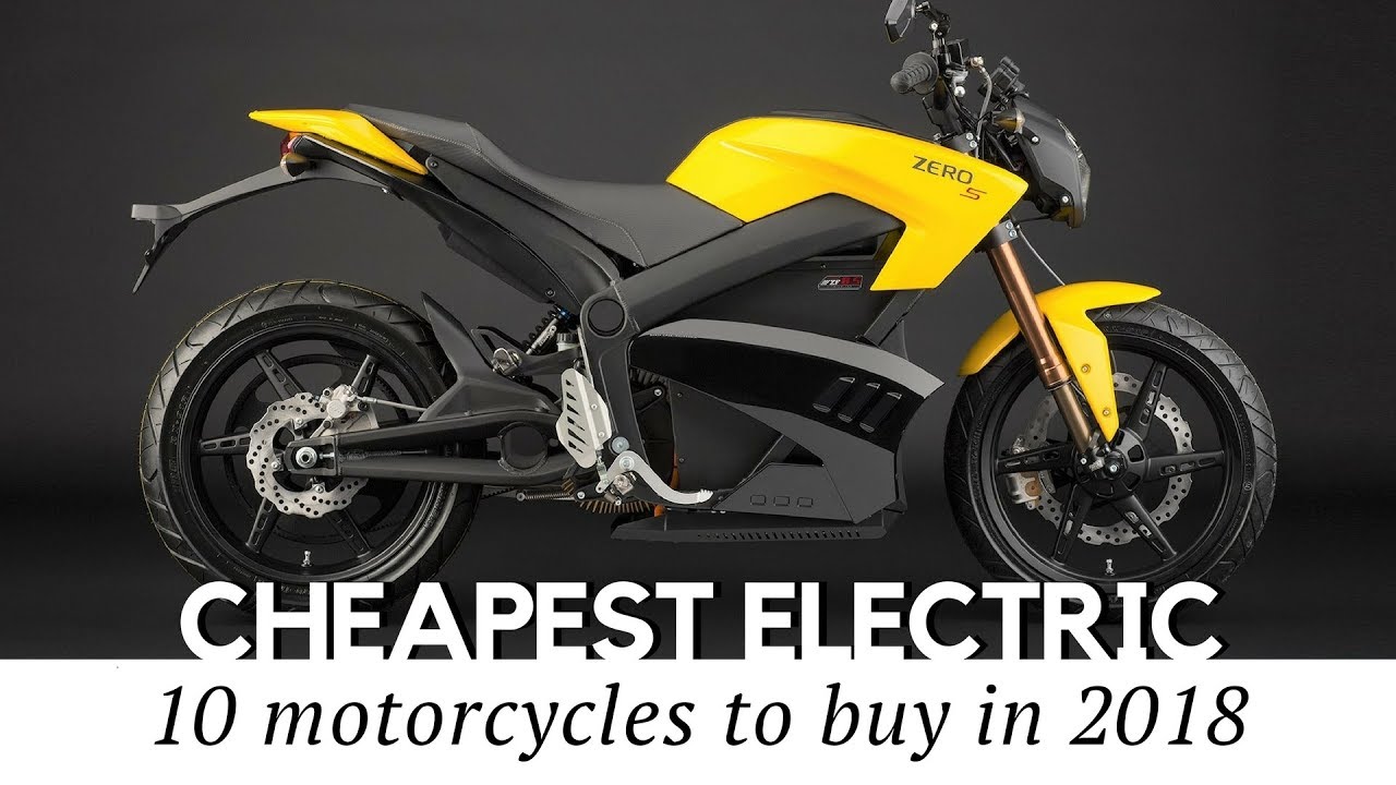 10 Cheapest Electric Motorcycles on Sale in 2018 (Prices and Specs