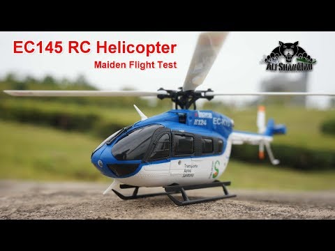 Eurocopter EC145 XK K124 Electric RC Helicopter Maiden Flight - UCsFctXdFnbeoKpLefdEloEQ