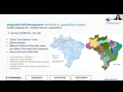 Webinar USGS - Apresentações Técnicas: Experiências de Gestão Integrada de Recursos Hídricos