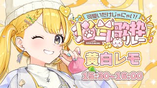 【 #可愛いだけじゃにゃい猫耳歌枠リレー 】猫耳帽子担当！わがままなねこちゃんっぷりを魅せます♡【 黄白レモ / ぶいじだい】