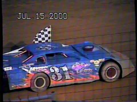 Hidden Valley Speedway July 15th, 2000 Late Model King of the Hill - dirt track racing video image