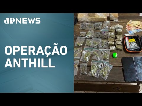 Polícia Federal desmantela organização de tráfico interestadual de drogas