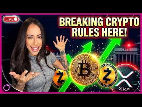 BREAKING CFTC SENDS WHITE HOUSE CRYPTO RULES AFTER MASSIVE CLARITY FAILURE BITCOIN ZCASH PUMPING!